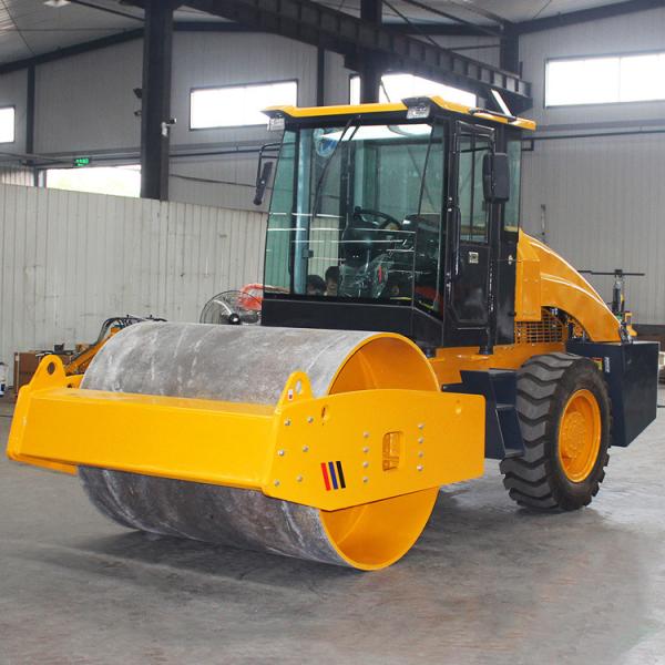 10ton Ride-on Single Drum Vibratory Roller Compactor Full Hydraulic Asphalt Roller EPA Engine Small Road Roller