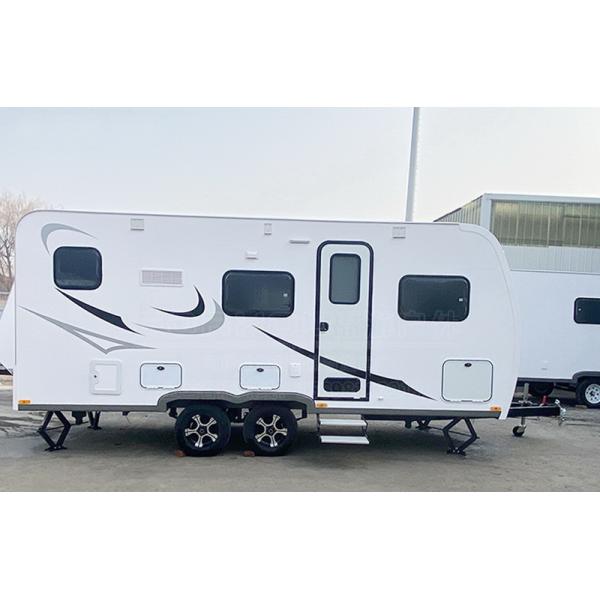 Серые туристы стеклоткани емкости воды 3.5m-11m весь трейлер перемещения стеклоткани