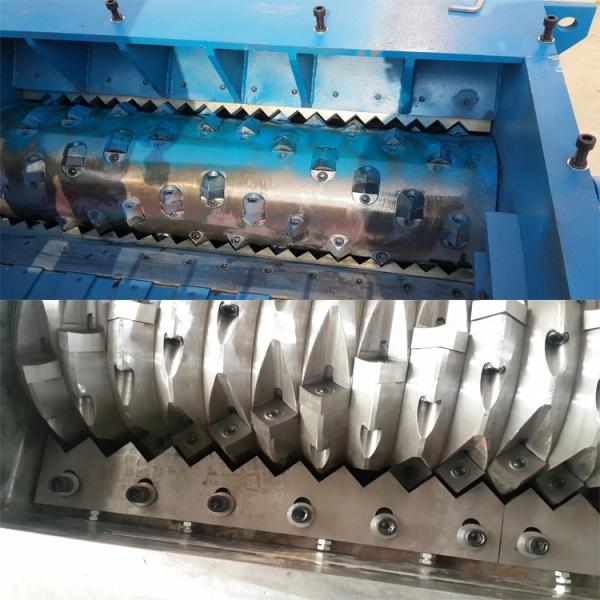 High Safety Portable Plastic Shredder Machine Strong Power Running Stably
