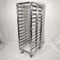 Plateau de cuisson en acier inoxydable / support avec plusieurs plateaux pour le four de boulangerie