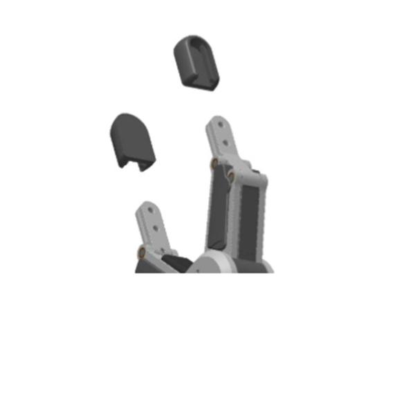 onrobot robotic gripper RG 6 industrial robot arm packing robot combine with ABB IRB 1600