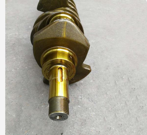 Excavator Parts Cast Steel Crankshafts 1-12310-448-0 For Diesel Engine 6BG1 6BG1T