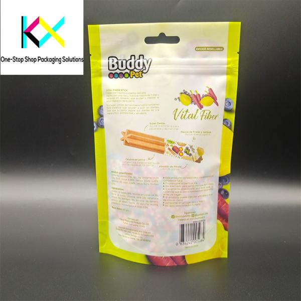 130um Thickness Stand up Pouch with Digital Printing for Pet Food Packaging Bags