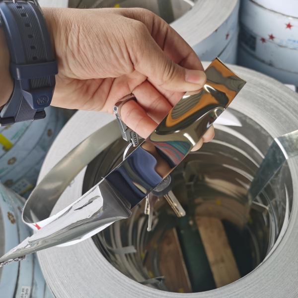 OEM Aisi SUS303Se Strip Coil 1mm Thick Stainless Slit Coil