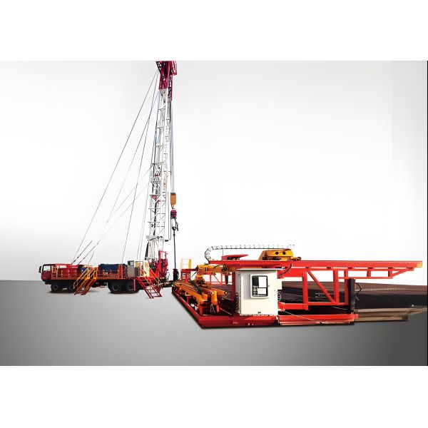 300pcs Pipe Capacity SSPGNC Series Intelligent Pipe Rod Conveyor And Discharge Machine