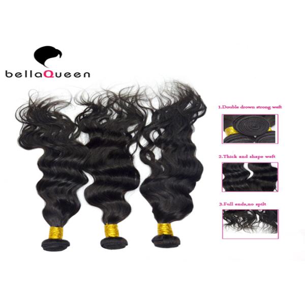 Волосы перуанской волны человеческих волос Remy девственницы свободной перуанские отсутствие химиката