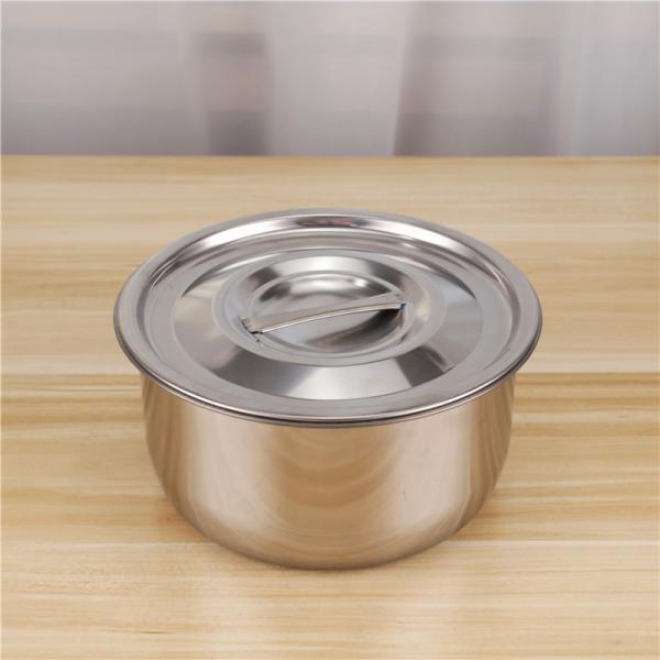 Cooking Pot 410 Stainless Steel Cookware Set Kitchen Soup Stock Pot Set