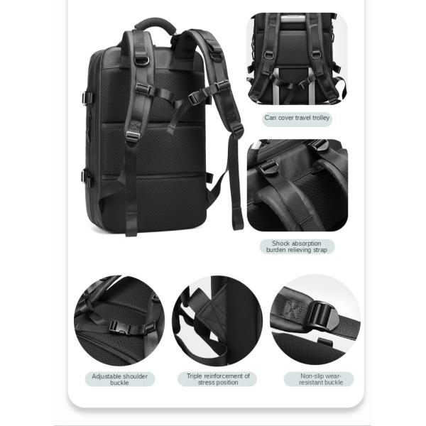 Waterproof 28 Litre Multifunctional Oxford Laptop Backpack 29*20*49cm