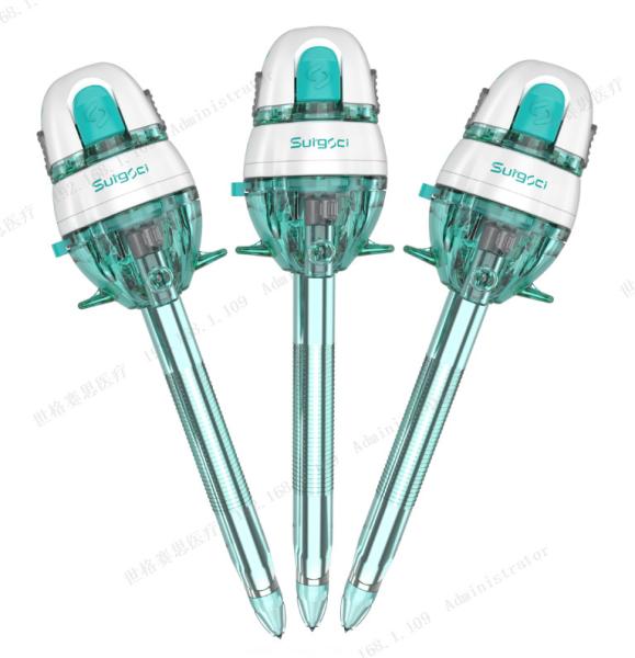 12mm Trocar Plastic Tip Surgical Instruments Disposable Optical Trocar and Cannula