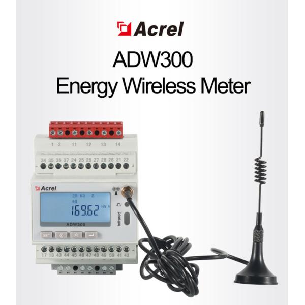 Acrel ADW300/NB energy meter consumption cost Lora three phase wireless energy meter tester