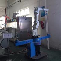 O carro do ODM parte a linha central automática da máquina seis da pintura do robô com arma de pulverizador
