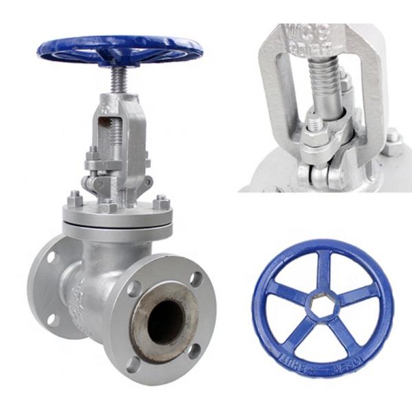 Manual Dn15-Dn500 Ce Stainless Steel Globe Valve Industrial Control Valves
