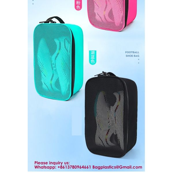 Shoe Bag For Travel, Water-Resistant Shoe Pouch For Gym, Odor-Resistant Soccer Cleats Bag For Sport Travel, Sneaker Bags, Waterproof Travel Shoe Bags with Zipper for Packing, Golf Shoe Dust Bags