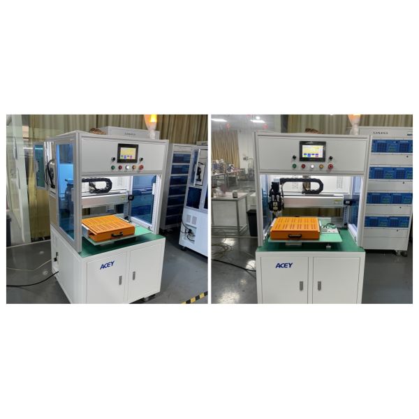 Automatic Lithium Battery Spot Welding Machine Single Side 8000A