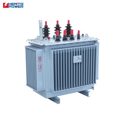 Transformateur de puissance abaisseur électrique MT HT Transformateur de distribution immergé dans l'huile 500 kVA 1000 kVA