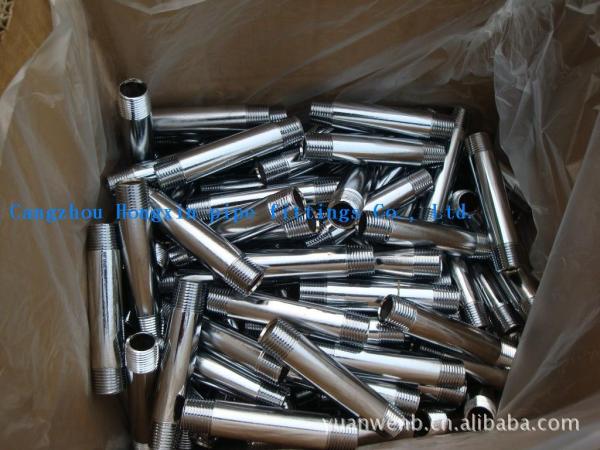 NIPPLES - MILD STEEL pipe nipples,