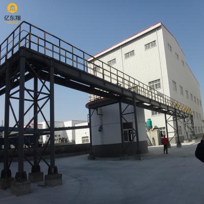 Nave industrial prefabricada con estructura de acero de pórtico Q355B Q235B