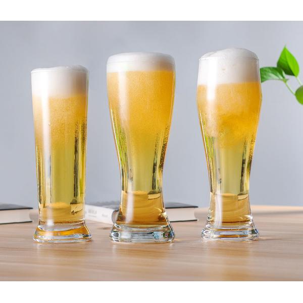 Free Sample 560ml 20oz Tall Pilsner Beer Glasses tall weizen pint beer glass