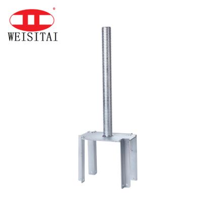 Cabeça ajustável do andaime U do comprimento de CMA 280MM