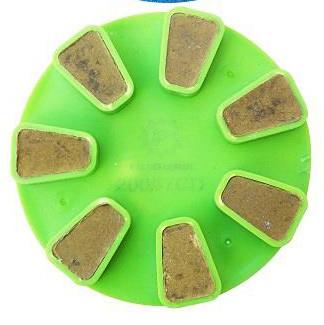 4 Resin Bond Husqvarna diamond grinding Transitional Pads for concrete grinding