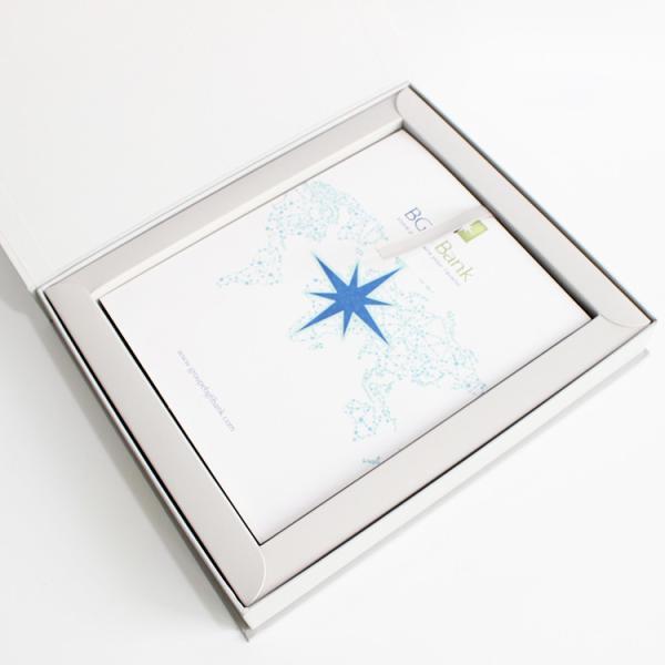 Customized Video In Print Brochure Multimedia Electronic LCD Gift Box Magnetic Switch