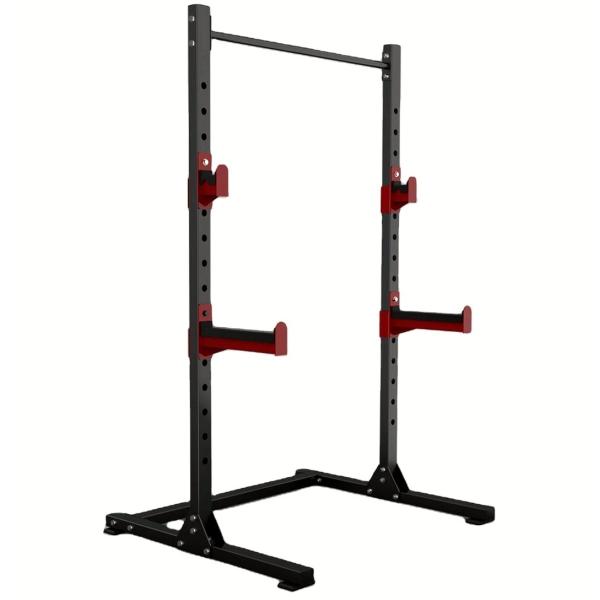 Unisex Bodybuilding Fitness Power Plate with Weight Bench Barbell Bar Half Squat