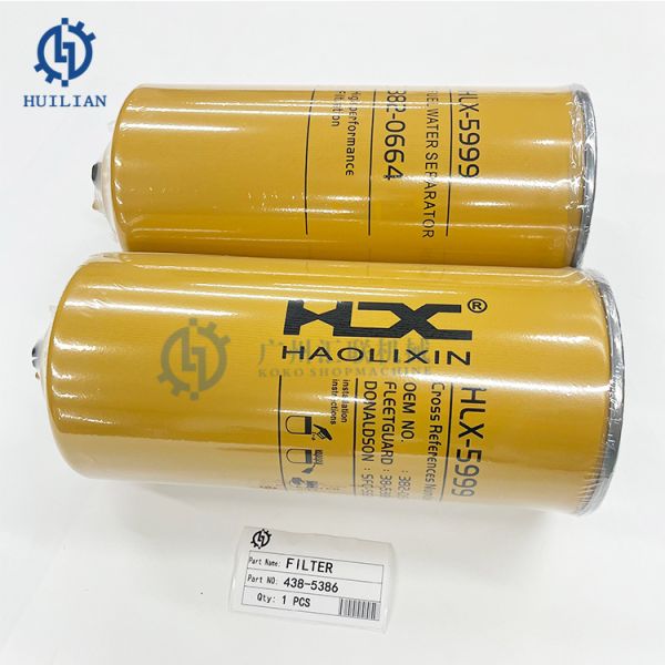 CATE 438-5386 Engine Oil-Water Separator Assembly Replace for Construction Machinery Excavator Spare Parts Filter
