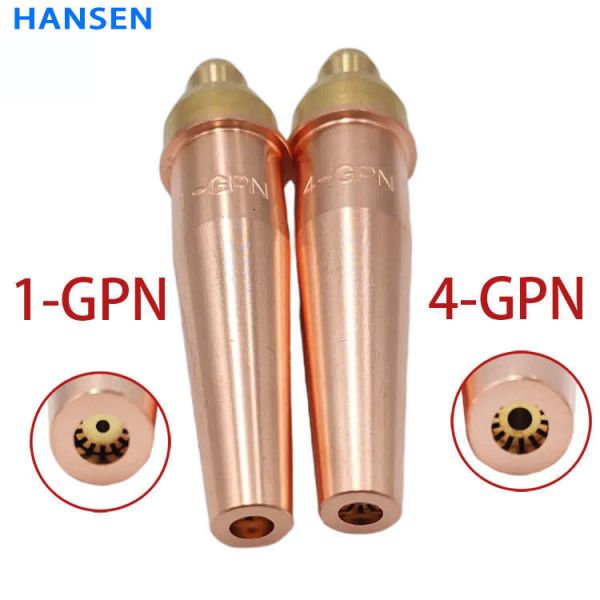 GPN Cutting Tip , Victor Style GPN Gas Cutting Nozzle , Oxy Propane LPG Natural Gas Cutting Torch Tip , 2-Piece Copper Cutting Nozzle,Industrial Oxyfuel Cutting Head,Metal Cutting Welding Consumable
