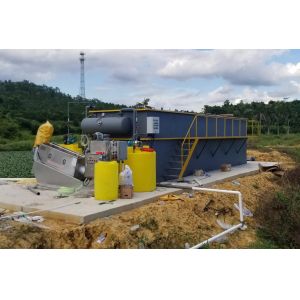4T/H Integrated Breeding Wastewater Treatment Equipment Customized Biological