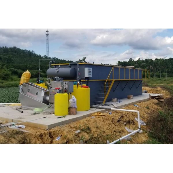 4T/H Integrated Breeding Wastewater Treatment Equipment Customized Biological Treatment Equipment