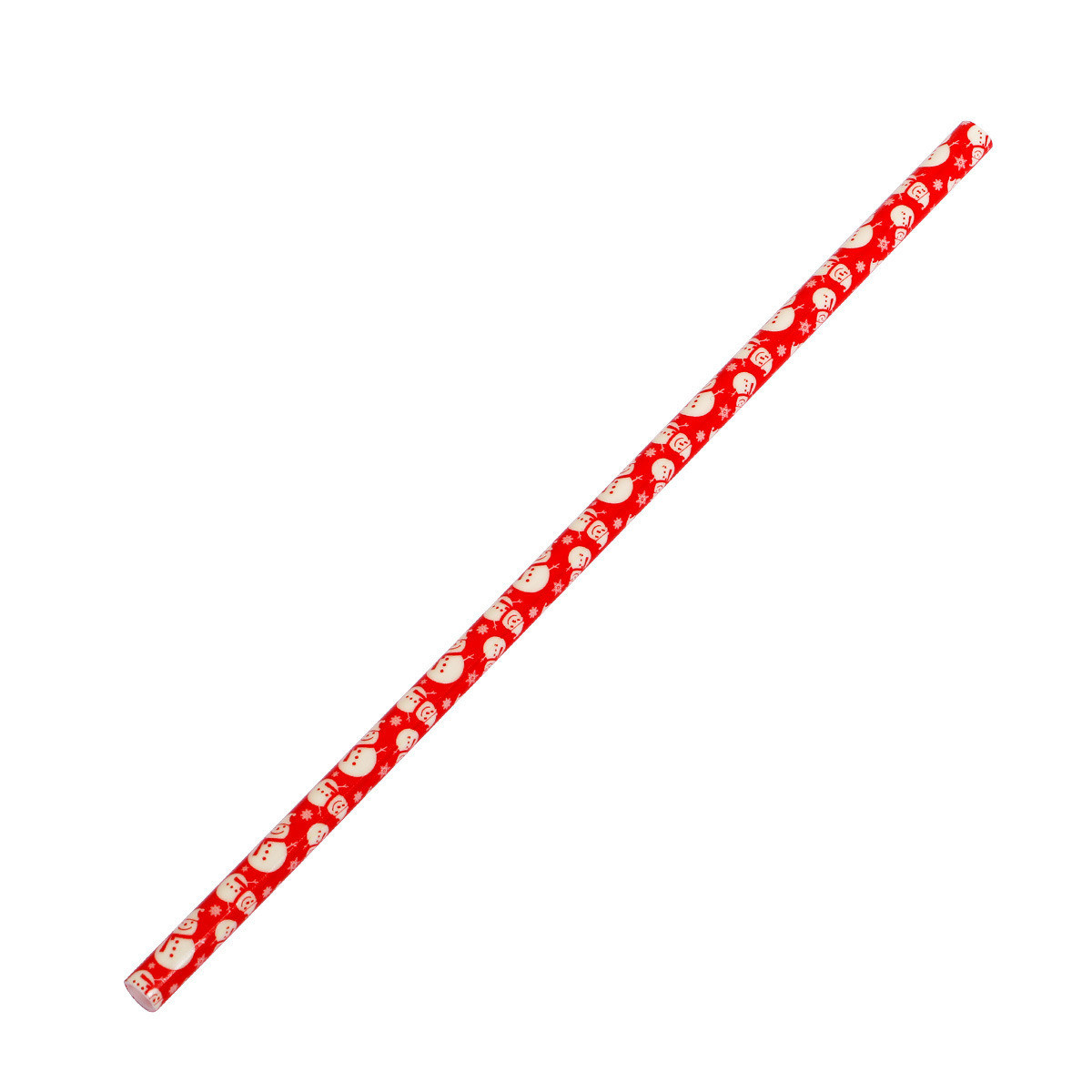 Customized Request Disposable Straw for Custom Mixed Colored Christmas Paper Straw