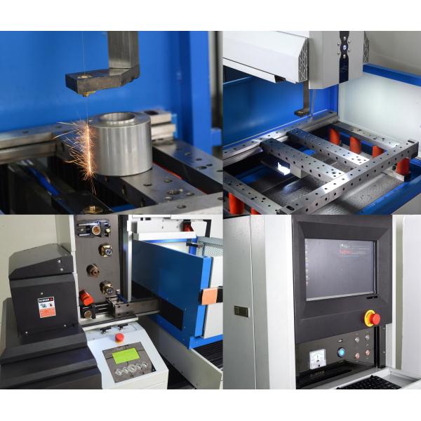 Full Protective Structure Small Wire Edm Machine , 3Kw Cnc Wire Cut Edm Machine