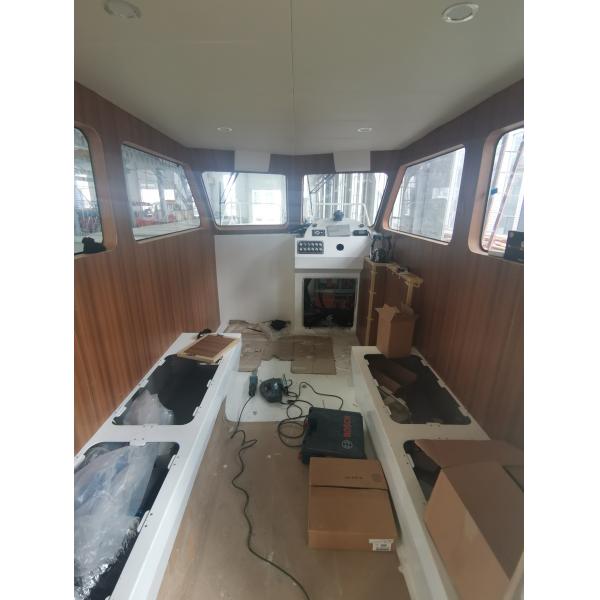 9.8m Aluminum Alloy Catamaran Cabin Cruiser