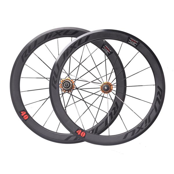 Double Wall 20 Inch Bike Wheelset 406 V Brake 11 speed road bike wheelset