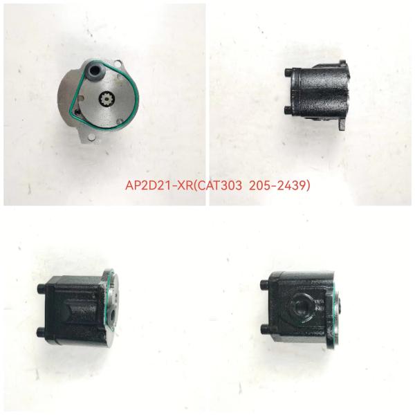 Hydrualic Gear Pump  AP2D21-XR(CAT 303 205-2439) Used in Dump Truck Bulldozer Pump Flow rate Max  1060lpm  11KW Oil Pump black