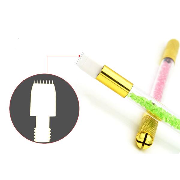 Tattoo Manual Needle ,  Light Oxygen Needle Manual Fogging Needle, Scab-free Embroidery Smoke Eyebrow Needles