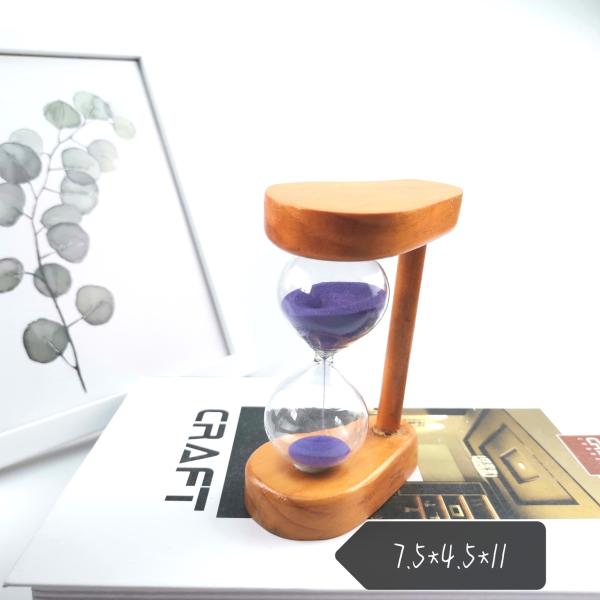 Wholesale  Promotional Wooden Sand Timer Hourglass For Kids