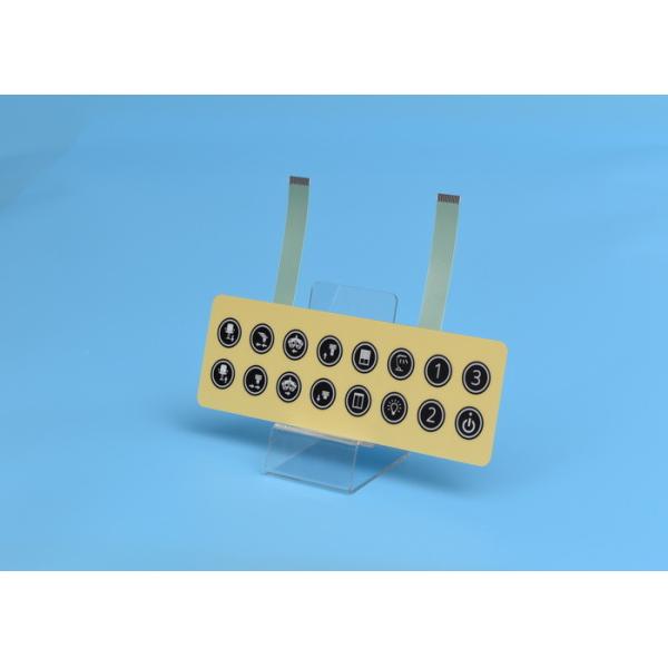 Double Circuit Multi Key Embossed Tactile Membrane Switch
