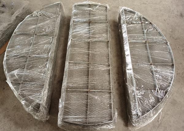 SS304 Filter Demister 100mm 150mm Thickness Wire Mesh Demister