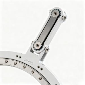 Precision CNC Machining China Custom Titanium Alloy Spacecraft Connecting Bracket Aerospace Components Manufacturing