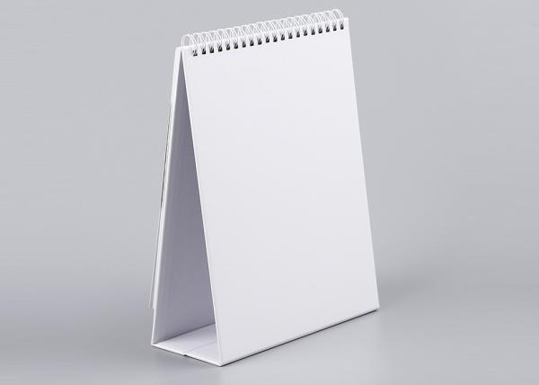 Material amigável artístico de Eco do calendário de mesa do escritório do papel de embalagem Para o presente do ano novo
