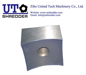 Single Shaft Crusher S40100 automatic Plastic, tire, wood, metal, cable shredding machine crusher