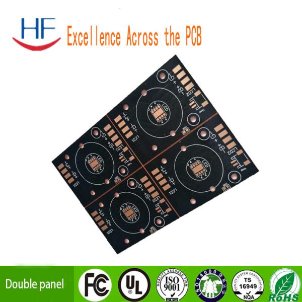 12 Layer Circuit Electronic PCB Board Design Black FR4 1OZ ENIG