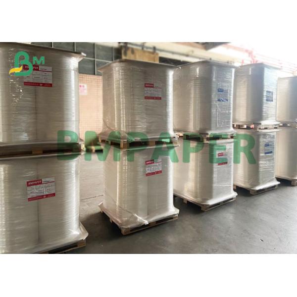 Straw Wrapper Paper Качество еды Kraft бумаги оболочки соломы завертывает 28gsm в бумагу 22mm до 44mm широко x 5000m длиной