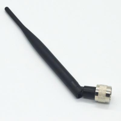 Durable 5DBi Black Color Rubber 3G Signal Antenna ROHS Approved