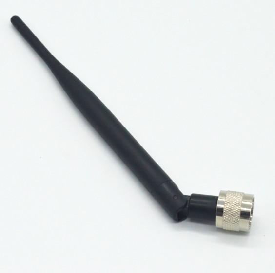 Durable 5DBi Black Color Rubber 3G Signal Antenna ROHS Approved
