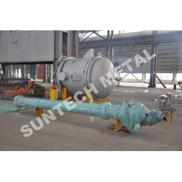 2000mm Length Chemical Storage Tank , 316L Stainless Steel Chemical Tanks