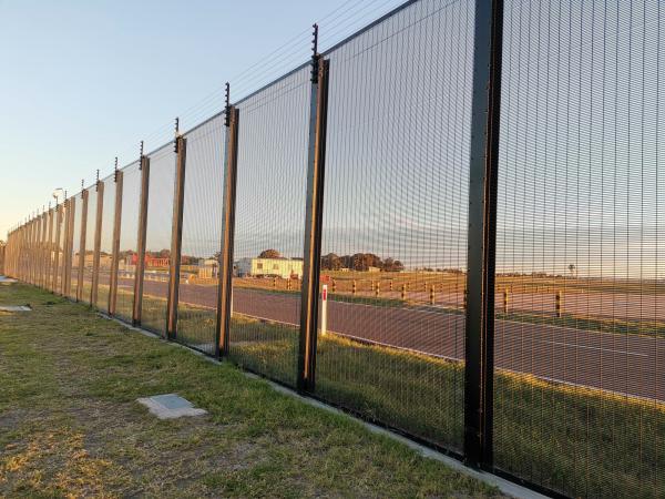 Galvanized Pvc Coated Anti Climb High Security Fence For Project