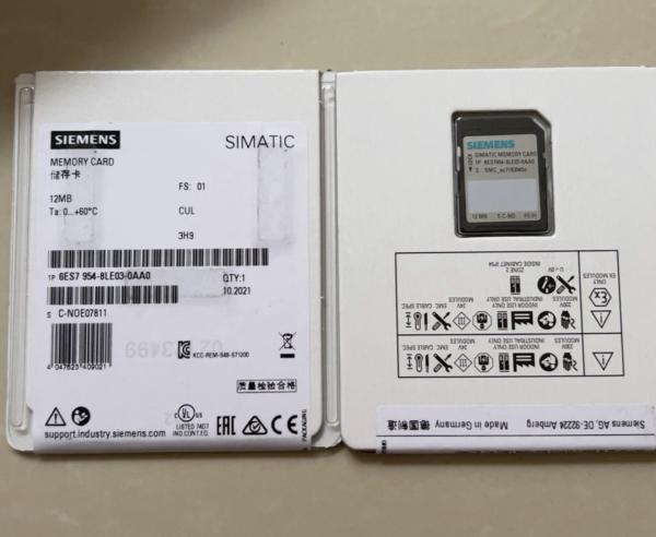 6ES7954-8LE03-0AA0 Original Packaging  SIMATIC S7 Memory Card For Electronic Equipment