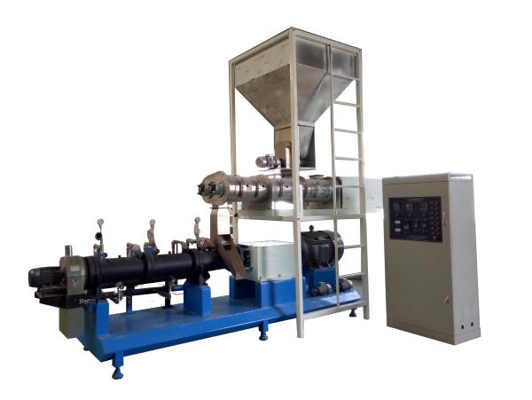 Linha de produção seca produto comestível da alimentação do animal de estimação da extrusão de aço inoxidável
